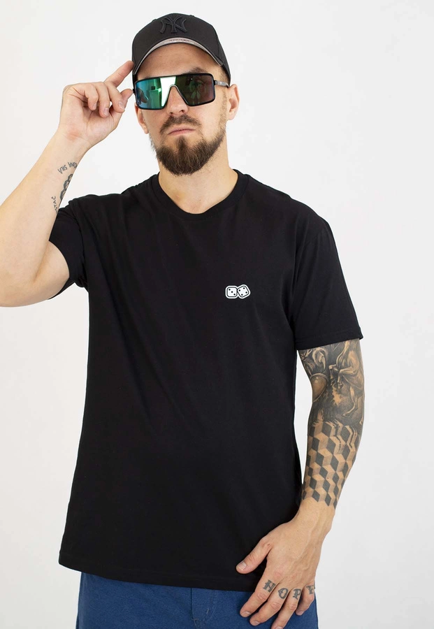 T-shirt Lucky Dice 2 x Small Dice czarny 