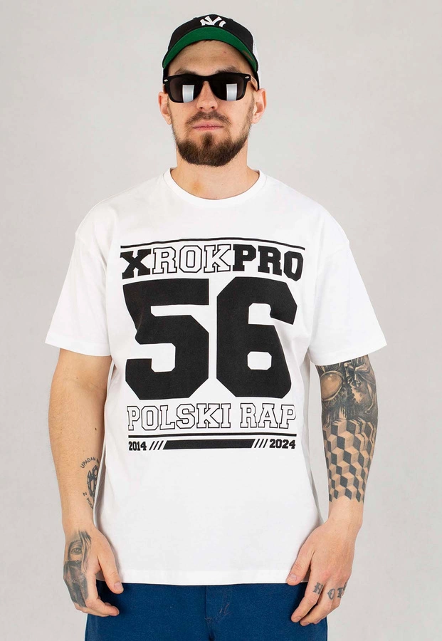 T-shirt Dudek P56 X Rok Pro biały