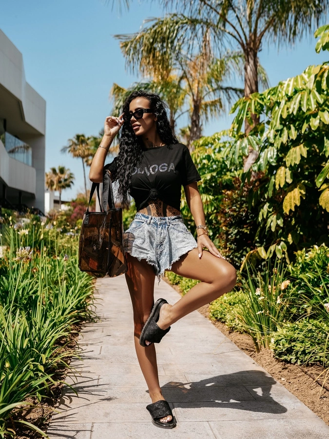 T-Shirt Olavoga Vital czarny