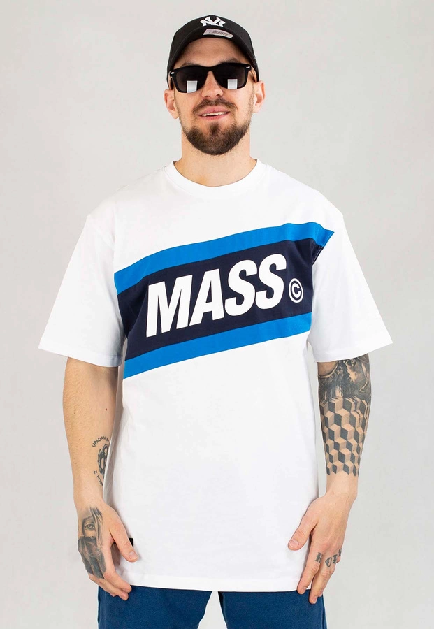 T-shirt Mass Rust biały