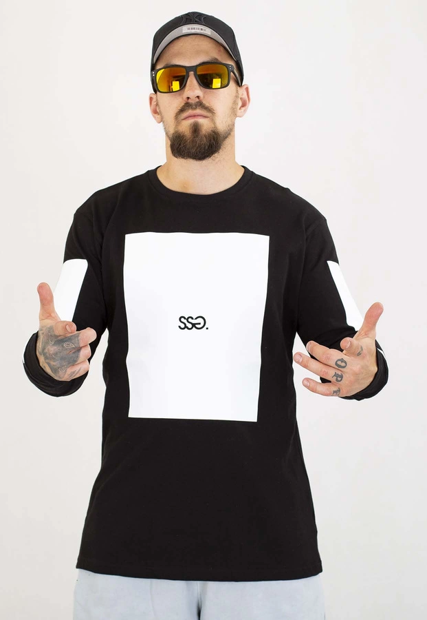 Longsleeve SSG Geometric czarny