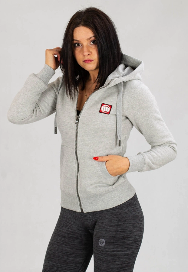 Bluza Pit Bull ZIP Hilltop 21 szara