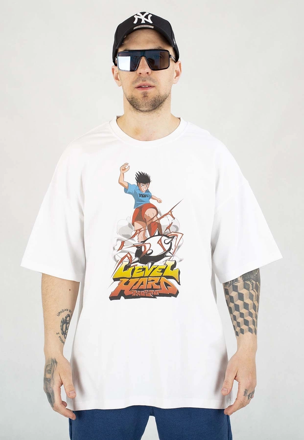 T-shirt Prosto Baggy LVLHard biały