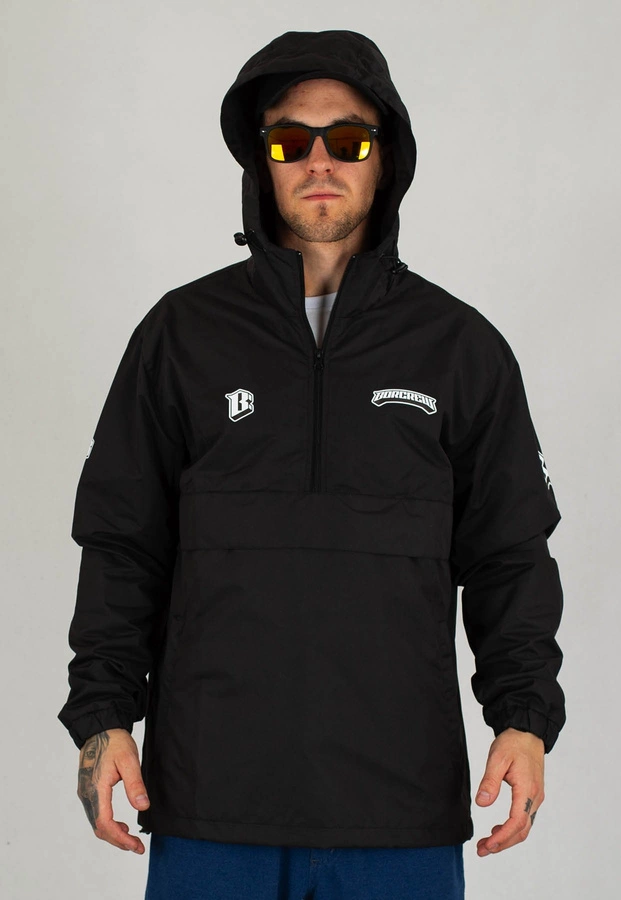 Kurtka B.O.R. Biuro Ochrony Rapu The Logos czarna