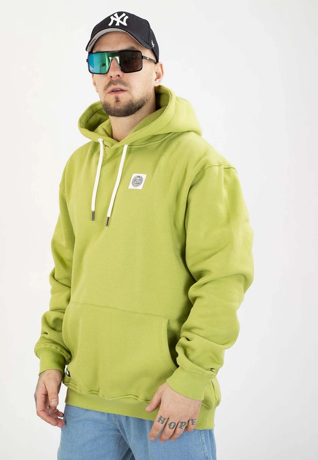 Bluza Mass Z Kapturem Patch oliwkowa