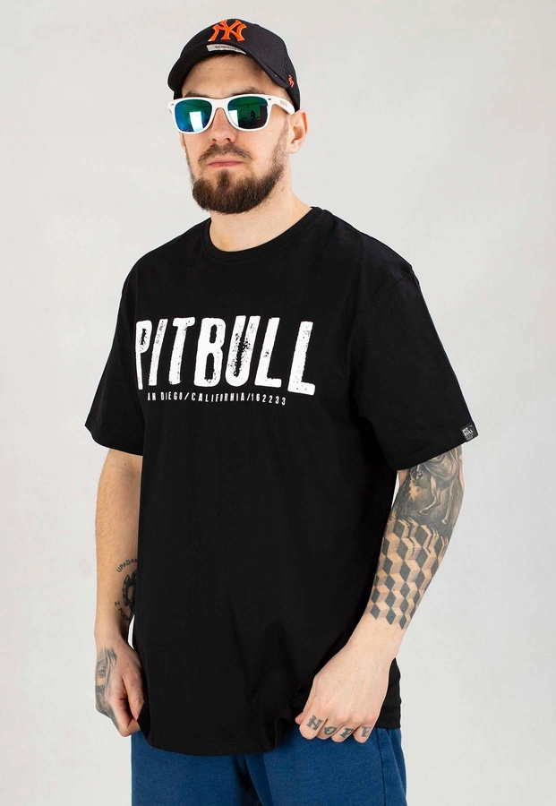 T-shirt Pit Bull Street King czarny