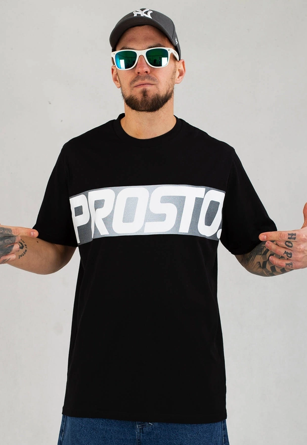 T-shirt Prosto Visio czarny