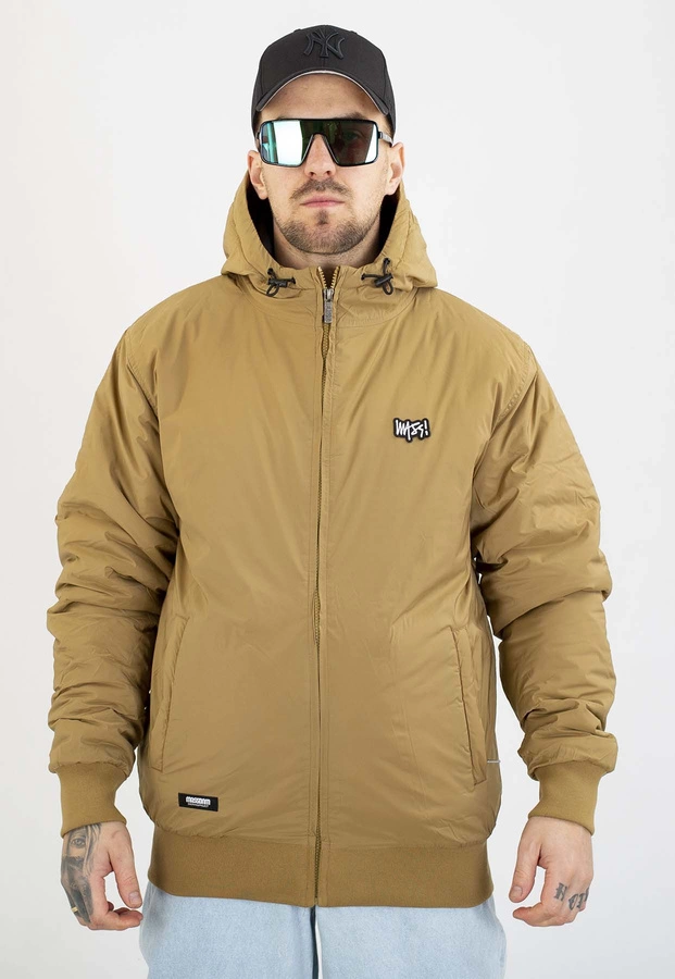 Kurtka Mass Zimowa Signature Patch beżowa