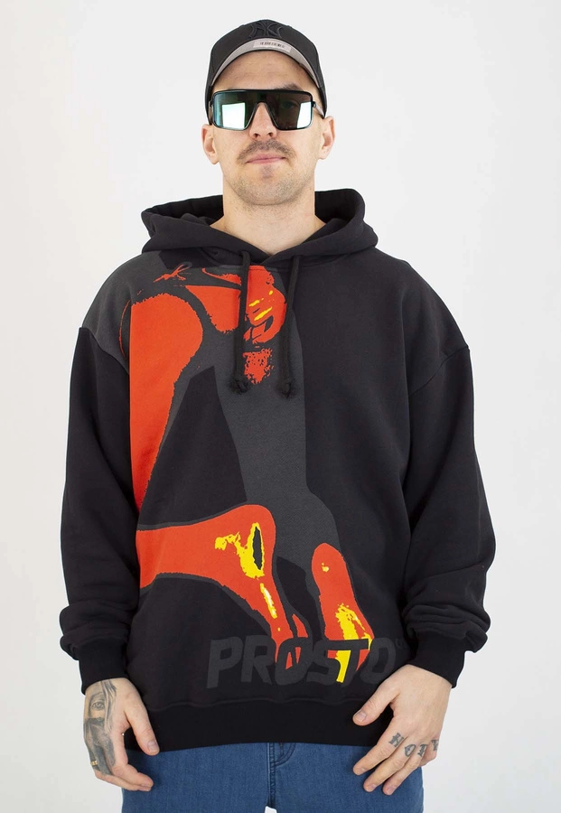 Bluza Prosto Z kapturem NSFW czarna