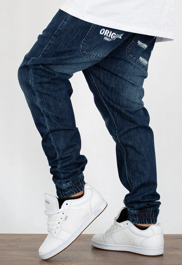 Spodnie Mass Jogger Trap Fit Original dark blue