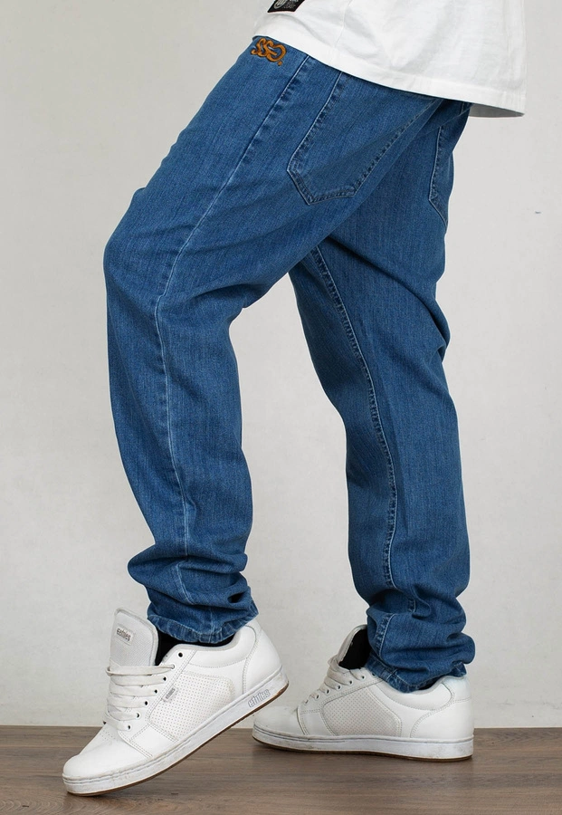 Spodnie SSG Jeansy Slim Front SSG light jeans