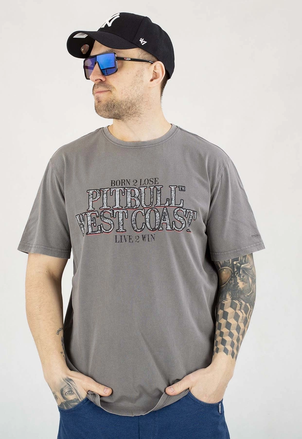 T-shirt Pit Bull Ace Of Spades II 190 grey