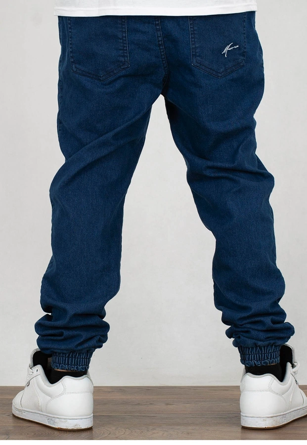 Spodnie Moro Sport Joggery Mini Paris Pocket jasny jeans