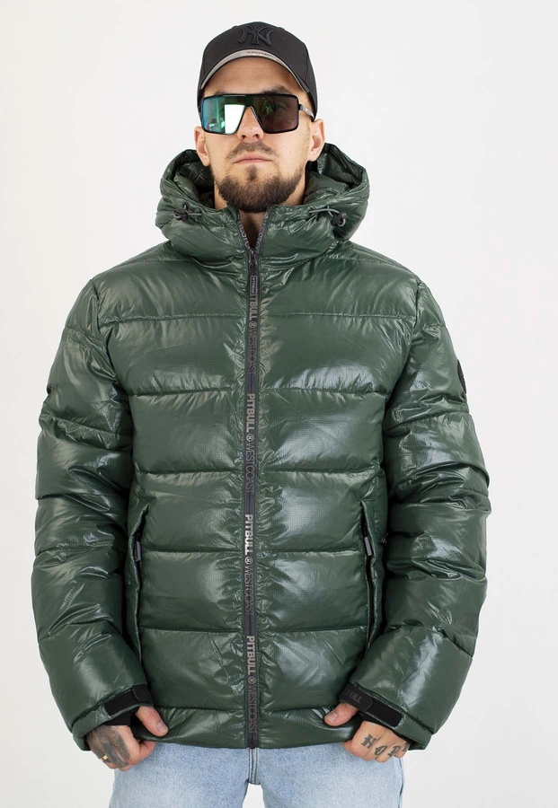 Kurtka Pit Bull Zimowa Pepperwood Ribstop bottle green
