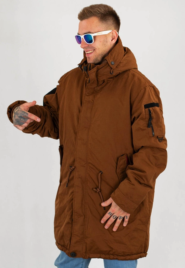 Kurtka Pit Bull Hemlock II brązowa