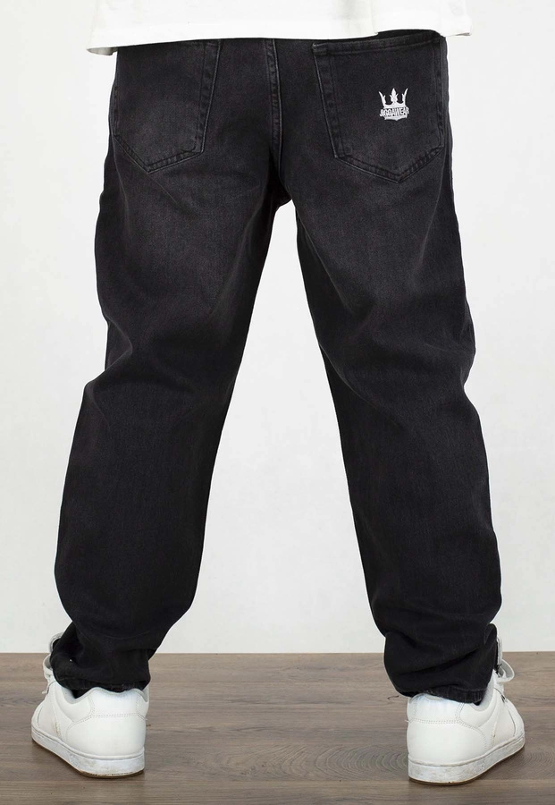 Spodnie Jigga Wear Carrot Crown Black jeans