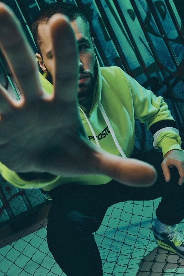 Bluza Prosto Backsen neonowa