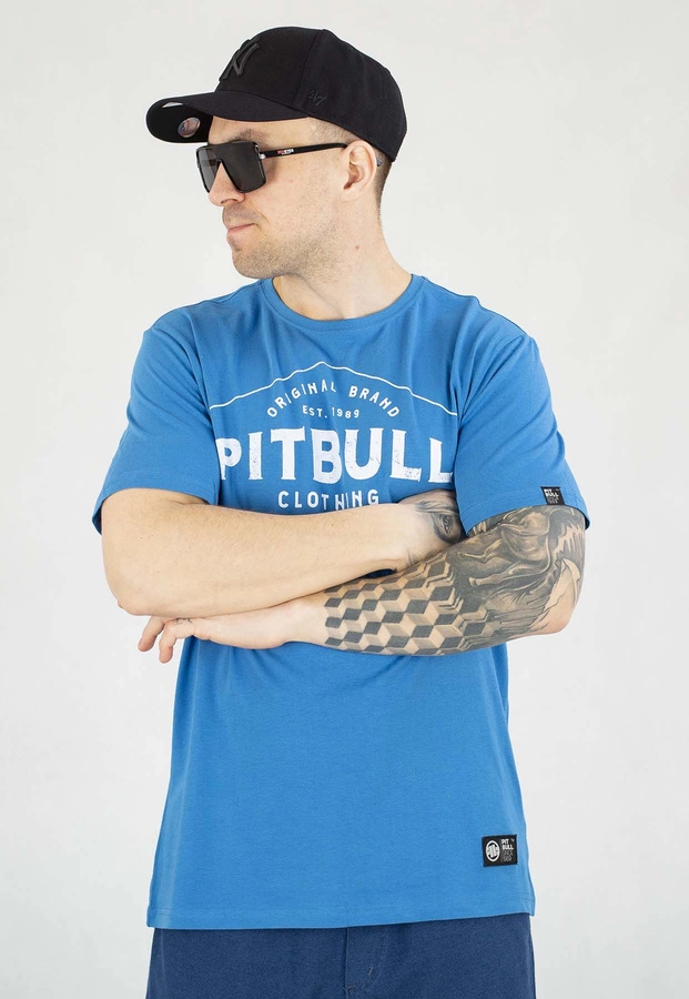 T-shirt Pit Bull Ultra Light Pitbull Co. niebieski