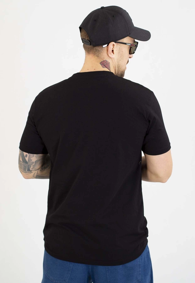 T-shirt Środowisko Miejskie Classic Cut czarno złoty 