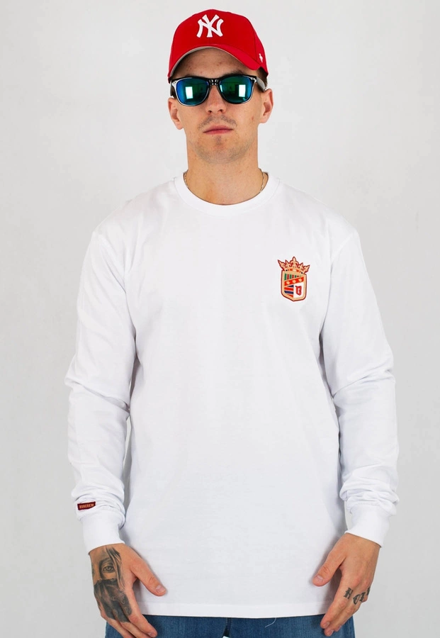 Longsleeve B.O.R. Biuro Ochrony Rapu New Herb biały