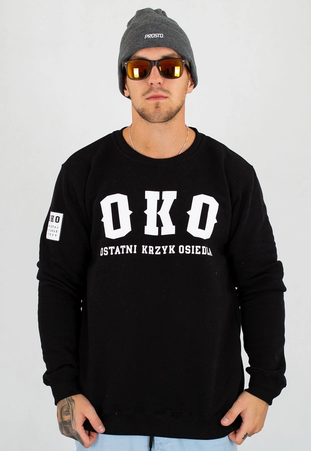 Bluza B.O.R. Biuro Ochrony Rapu OKO New czarna