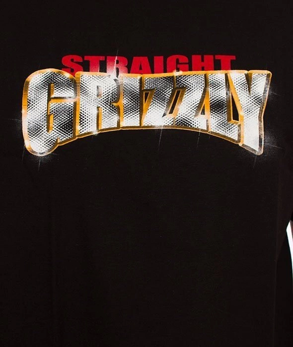 Grizzly-Straight Grizzly T-Shirt Black