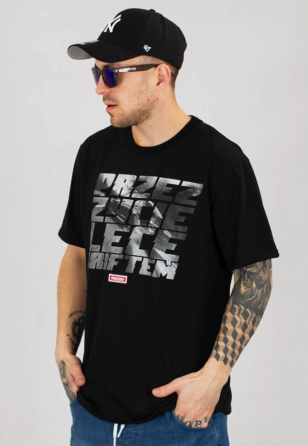 T-shirt Chada Drift czarny