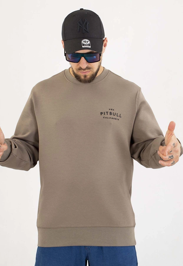 Bluza Pit Bull Bez Kaptura Sampson taupe