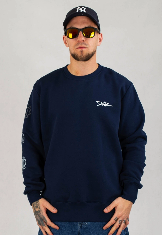 Bluza Diil Crewneck Multi granatowa