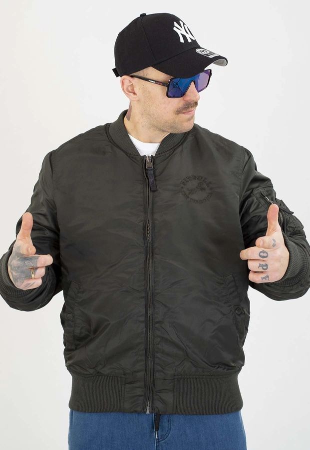 Kurtka Pit Bull Przejściowa Hacket Washed dark green