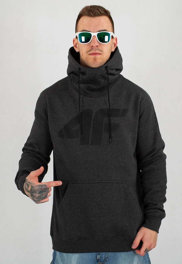 Bluza 4F BLM003 ciemno szara