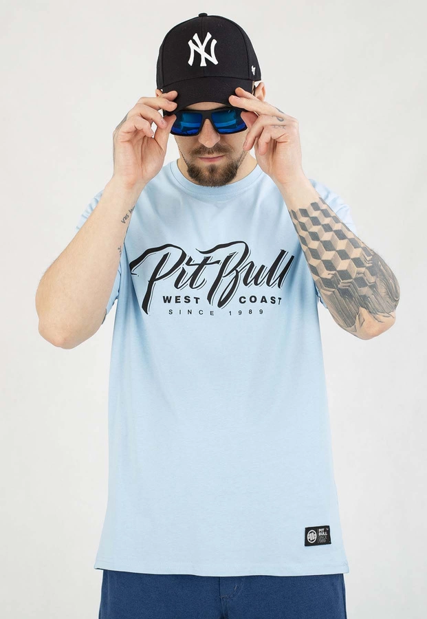 T-shirt Pit Bull El Jeffe 170 light blue