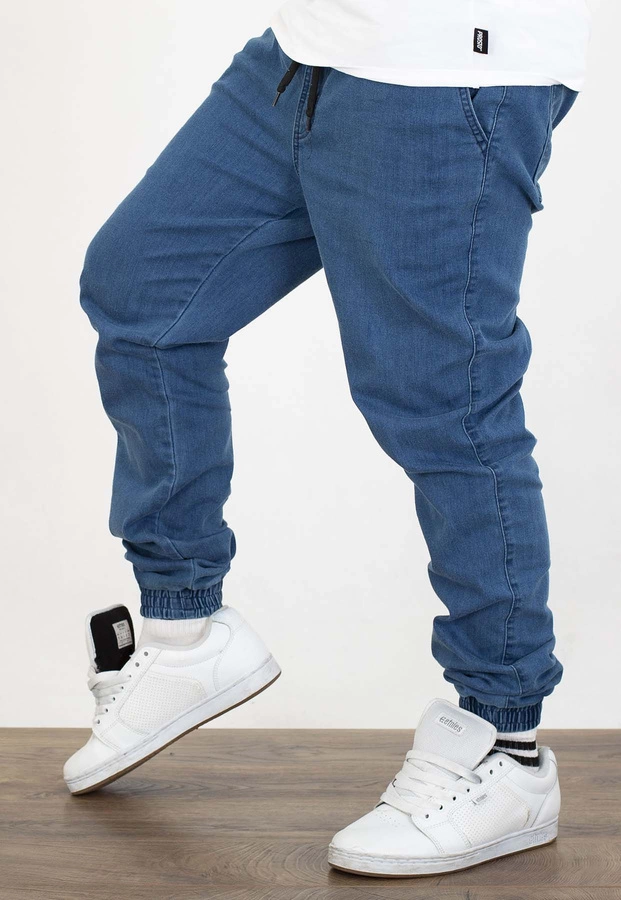 Spodnie Grube Lolo Dymek Back Haft light