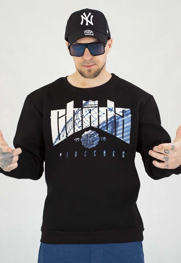 Bluza Chada Bez Kaptura Prison Fence czarna