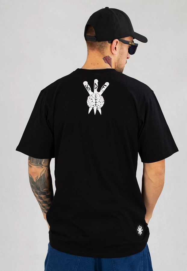 T-shirt Brain Dead Familia Death czarny