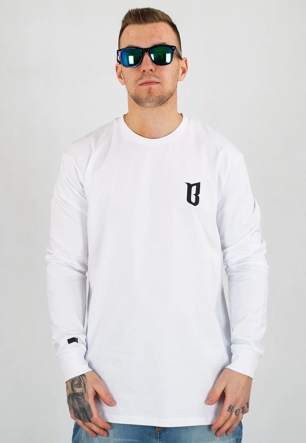 Longsleeve B.O.R. Biuro Ochrony Rapu Classic BorCrew biały