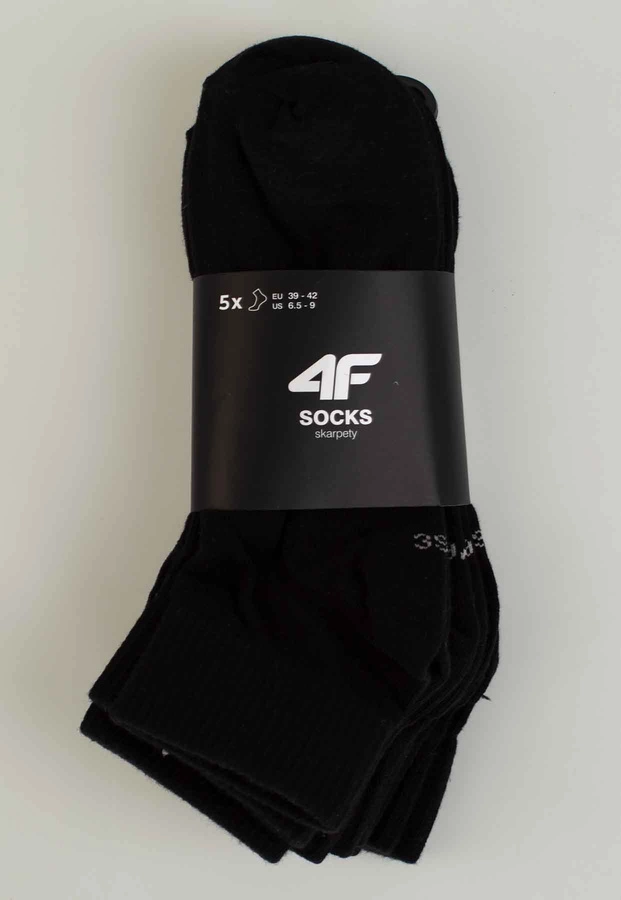 Skiety 4F M222 5-Pak czarne