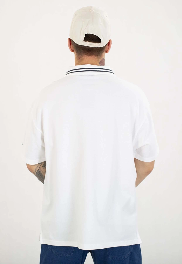 T-shirt Polo New Era Ne Drop Shoulder 60667815 biały