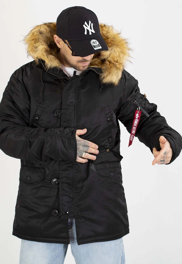 Kurtka Alpha Industries Zimowa N3B VF 59 103141 czarna