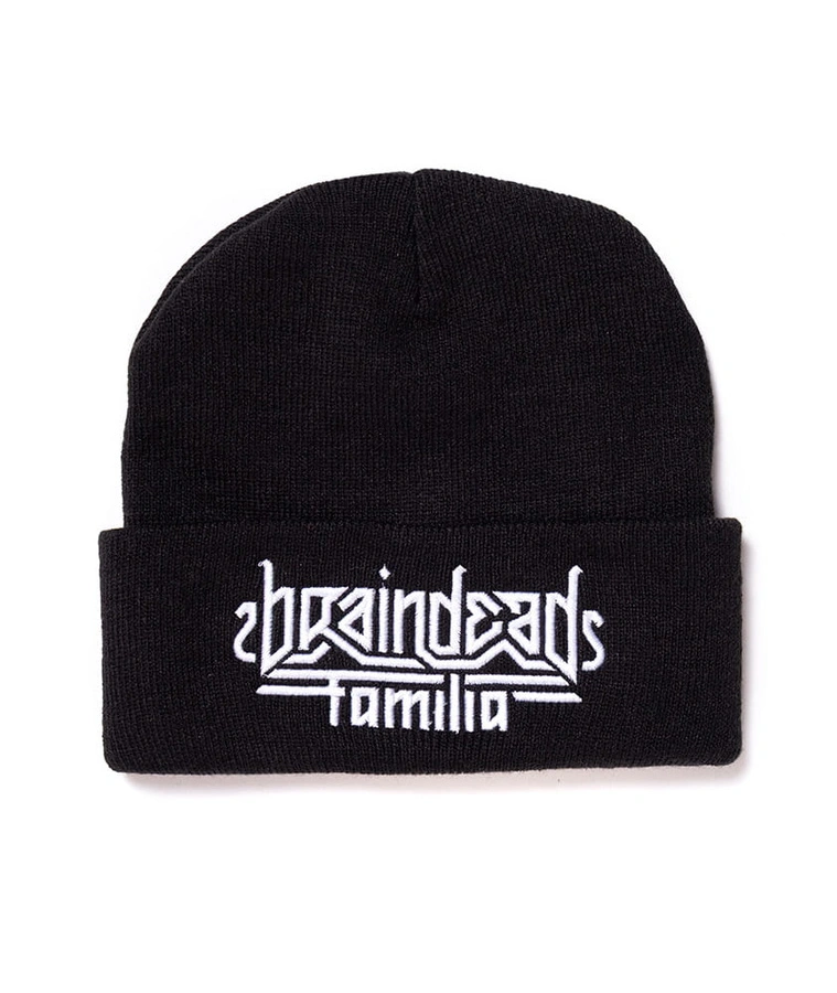 Czapka Brain Dead Familia Zimowa Viking czarna