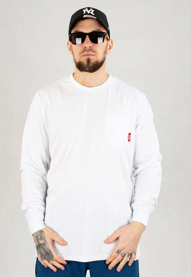 Longsleeve Prosto Flazz biały