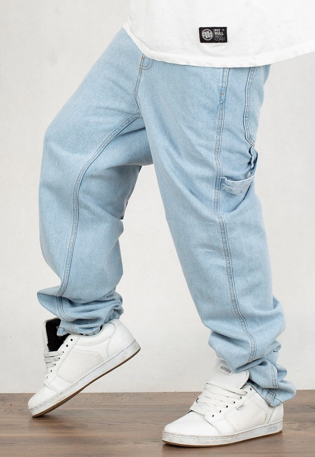 Spodnie Karl Kani Baggy Workwear Retro 6000502 light blue