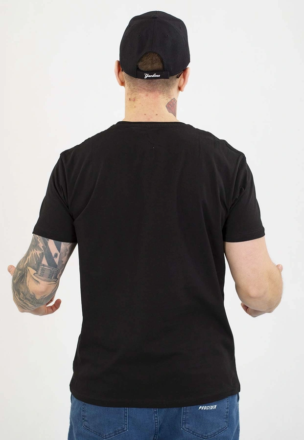 T-shirt Alpha Industries Basic 100501 czarno niebieski