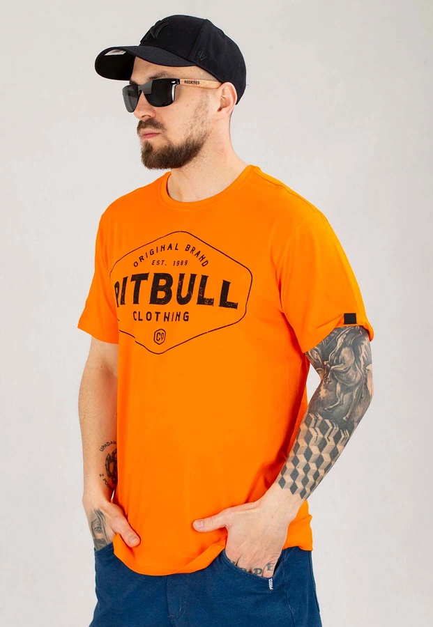 T-shirt Pit Bull Ultra Light Pitbull Co. pomarańczowy