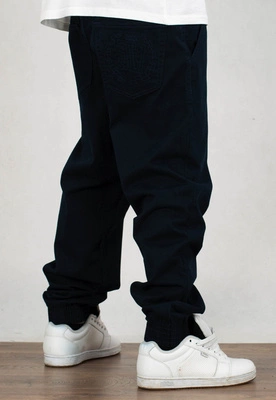 Spodnie Diil Joggery Outline granatowe