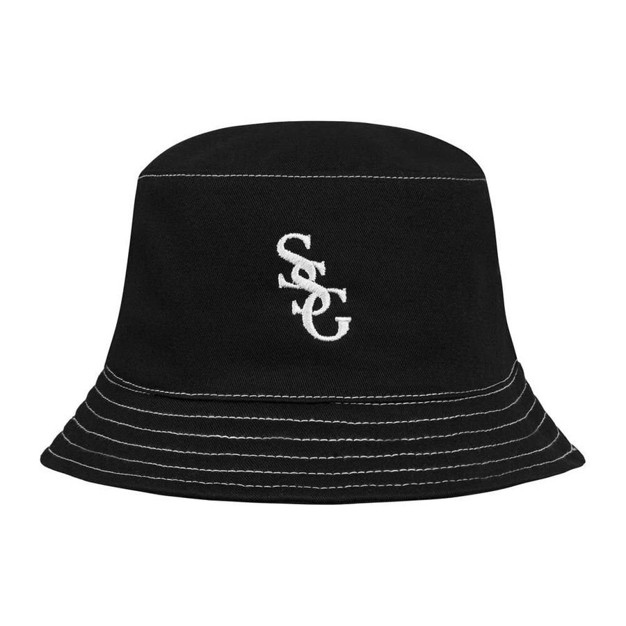 Smoke Story CONTRAST Bucket Hat Czarny