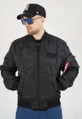 Kurtka Alpha Industries Wiosenna MA-1 ALS 136135 czarna