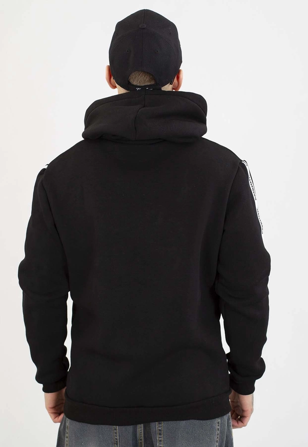 Bluza Patriotic Z Kapturem CLS App Tape czarna