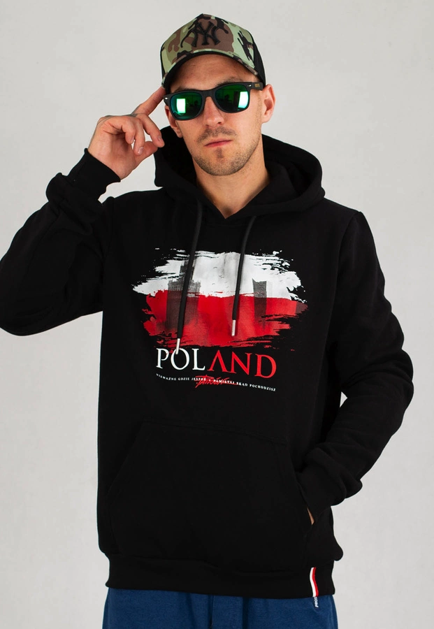 Bluza Patriotic Poland Flag czarna