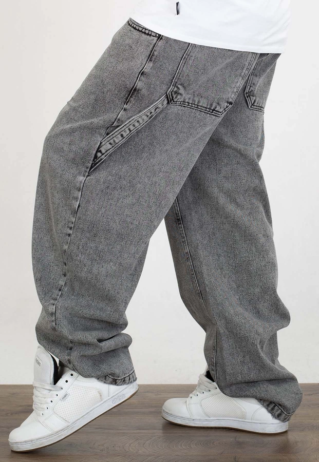 Spodnie I8 Denim BAG95 Baggy grey